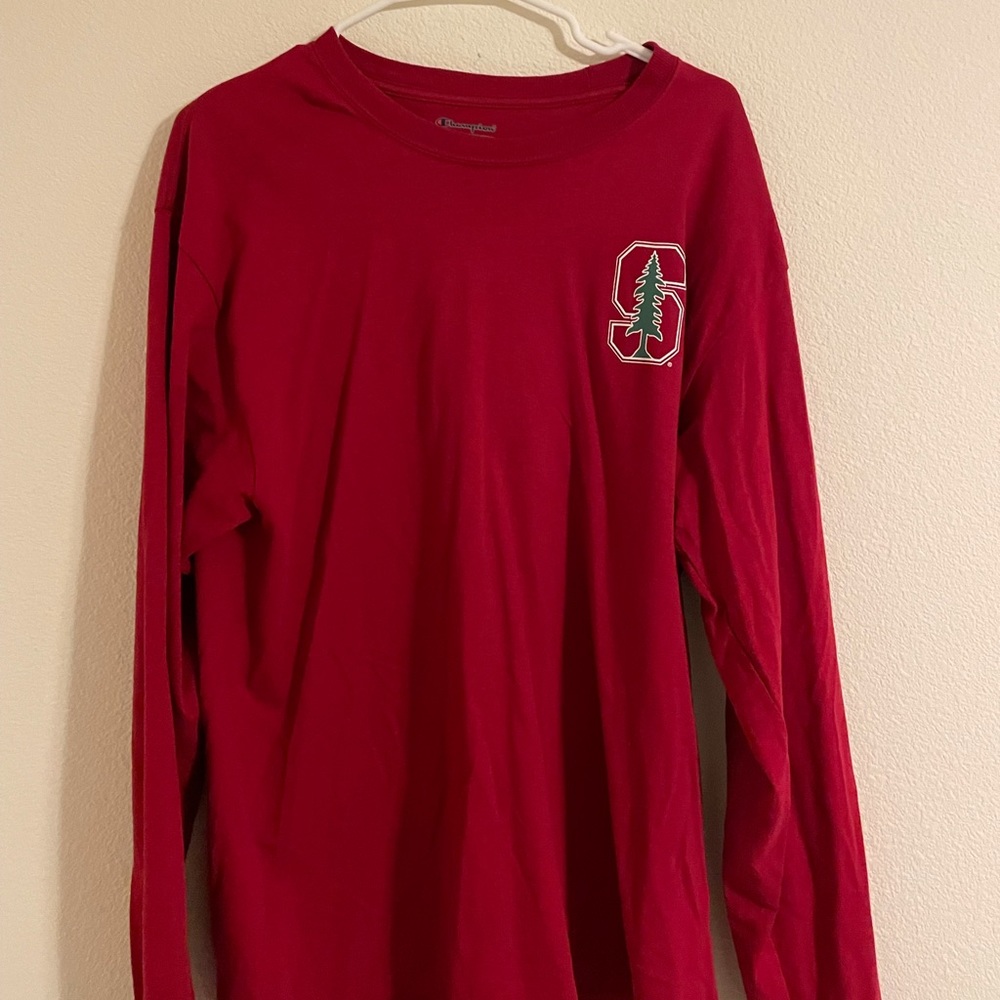 Pacsun Champion Red Stanford Long Sleeve